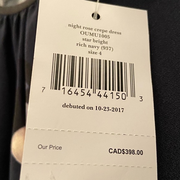 NWT. Kate Spade Dress. Size 4 - Picture 5 of 8